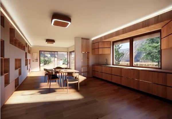 Luminoso e moderno trilocale con terrazza