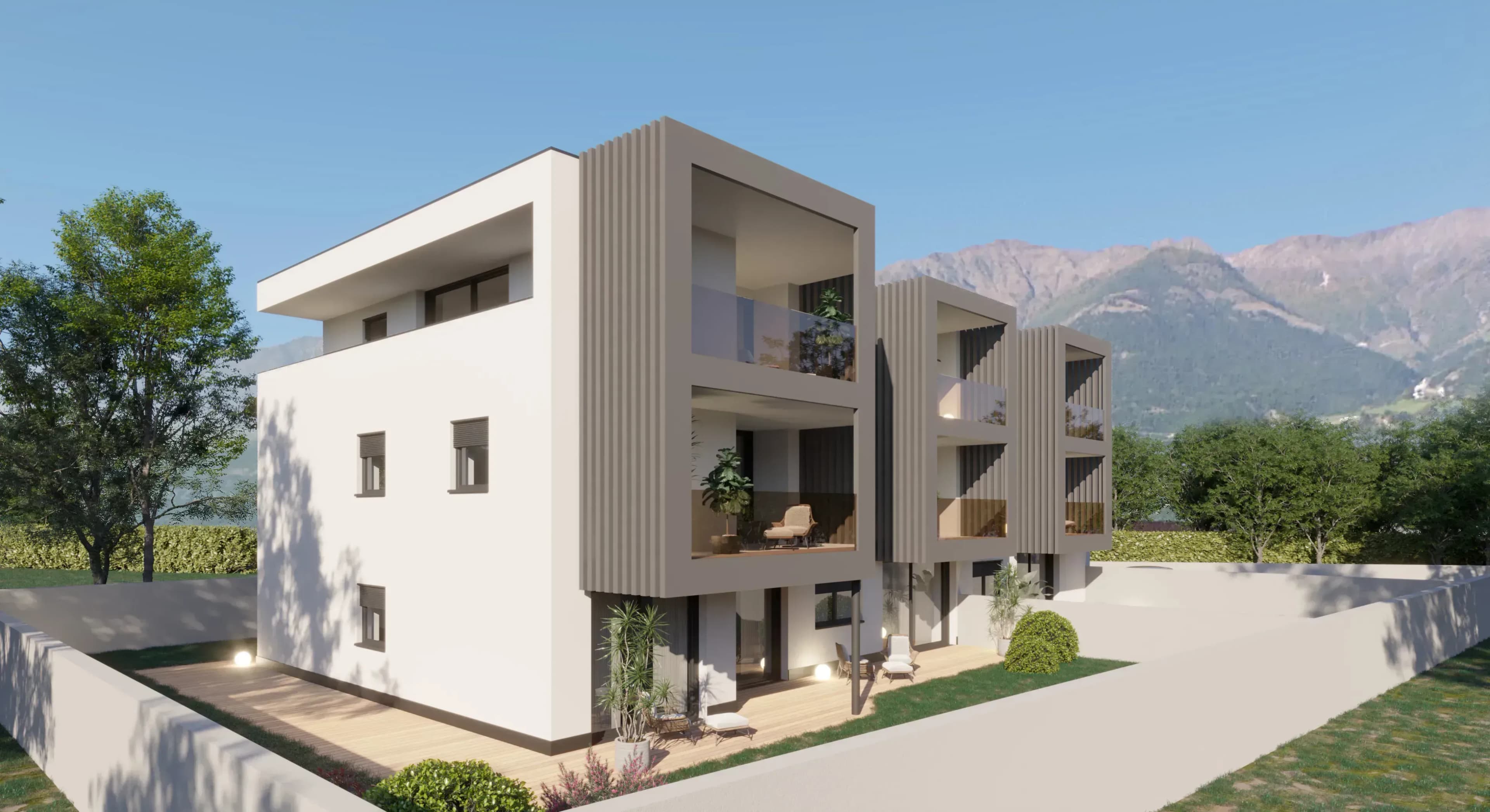 Moderne und hochwertige 3-Zimmer-Penthousewohnung in Latsch